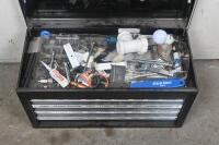 TOOL BOX: A S&S branded 4-drawer tool box with contents including spanners & sockets. - 3