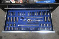 TOOL BOX: A S&S branded 4-drawer tool box with contents including spanners & sockets. - 6