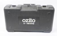 OZITO CUTTER: An&nbsp;Ozito X2 Twin Cutter within case with manual, cutter, side handle, wrench and wax sticks - 2
