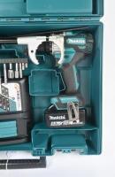 HAMMER DRILL IMPACT: A Makita 2 piece combo kit comprising of 18V LXT 2 speed hammer drill & 18V 1/4"&nbsp;impact driver with two batteries&nbsp;and Makita charger in original case - 2