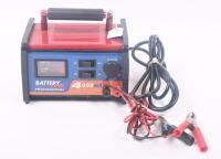 BATTERY CHARGER: A Battery Link Professional 4000mA 6 - 12 volt battery charger and power supply unit, complete with leads