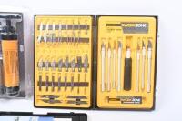 TOOLS: Three tools by WorkZone including hobby knife set, digital caliper and liquid transfer pump - 2
