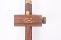 MEASURING TOOLS: A selection of five measuring tools including magnet square and rulers. - 3