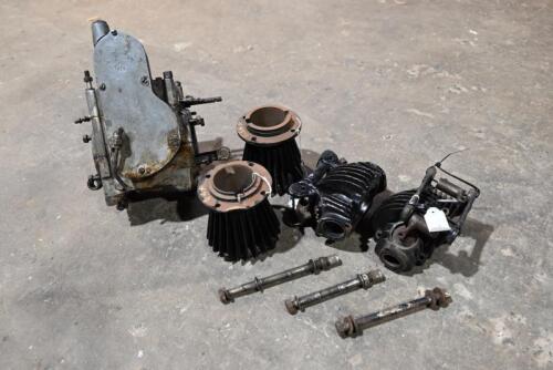 150A · DOUGLAS: A scarce 1928 2 3/4 hp 'Sports Model' 350cc OHV engine, stamped 'AZE350', complete bottom end with cams and lifters, cylinders, heads and rockers, incomplete and inspection is advised [Sydney]