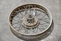 TRIUMPH: A Triumph front wheel, circa 1950's [Sydney] - 6