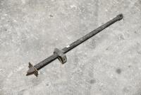 BSA: A rare BSA M20 military spec side frame with mounting clip, believed NOS [Sydney]