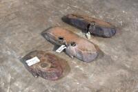 ROVER: Three Rover fuel tanks, ideal for fittings or measurements for restoration [Sydney]