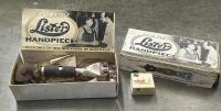 SHEARING: A early Wolsley No.3 shearing handpiece within Lister Golden Handpiece box