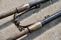 BSA: A pair of front forks and foot pegs for BSA circa 1950's [Sydney] - 4