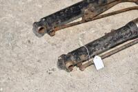BSA: A pair of front forks and foot pegs for BSA circa 1950's [Sydney] - 6