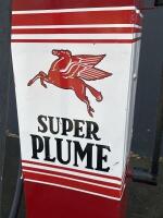 PLUME: A c1930s Gilbert & Barker&nbsp;petrol pump in Super Plume livery - 3