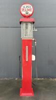 PLUME: A c1930s Gilbert & Barker&nbsp;petrol pump in Super Plume livery - 12