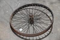 DOUGLAS: A rare 24.5" 40 spoke front&nbsp;wheel, believed to be Douglas dirt track [Sydney] - 2