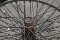 DOUGLAS: A rare 24.5" 40 spoke front&nbsp;wheel, believed to be Douglas dirt track [Sydney] - 3
