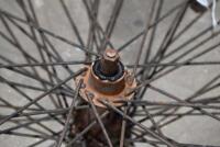 DOUGLAS: A rare 24.5" 40 spoke front&nbsp;wheel, believed to be Douglas dirt track [Sydney] - 5
