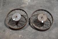 DOUGLAS: Two 40 spoke 20.5" EW wheels, front and rear [Sydney]