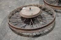 DOUGLAS: Two 40 spoke 20.5" EW wheels, front and rear [Sydney] - 4