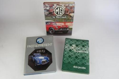 M.G: Three books relating to MG.