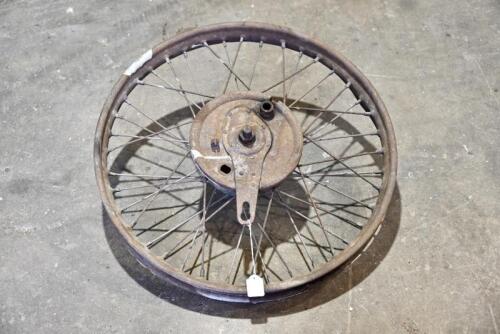 176 · BSA: A 21" BSA M23 front wheel, complete with axle, no brakes, possibly M20 [Sydney]