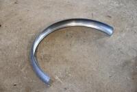GUARDS: A pair of reproduction Panama hat style mud guards to suit veteran motorcycles with wheel size 26 x 2.5 tyre [Sydney] - 3