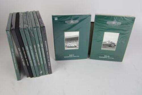 GOODWOOD: A collection of DVD's from Goodwood - years 2003 - 2011.