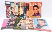 ELVIS HISTORY OF ROCK MAGAZINES: A collection of Elvis, history of rock magazines, Elvis the early years, anniversary photo album, elvisly&nbsp;yours, the intimate Elvis, the history of rock