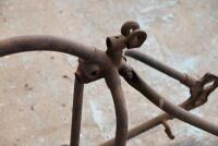 DOUGLAS: A rare Douglas S1/S2 frame number CF 757, believed 1921-1925 and possibly a Brooklands racing frame, 500 or 750 OHV with original tank suitable for template, forks, handlebars and springs [Sydney] - 5