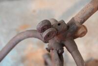 DOUGLAS: A rare Douglas S1/S2 frame number CF 757, believed 1921-1925 and possibly a Brooklands racing frame, 500 or 750 OHV with original tank suitable for template, forks, handlebars and springs [Sydney] - 10