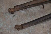 DOUGLAS: A rare Douglas S1/S2 frame number CF 757, believed 1921-1925 and possibly a Brooklands racing frame, 500 or 750 OHV with original tank suitable for template, forks, handlebars and springs [Sydney] - 15