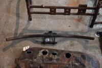 DOUGLAS: A rare Douglas S1/S2 frame number CF 757, believed 1921-1925 and possibly a Brooklands racing frame, 500 or 750 OHV with original tank suitable for template, forks, handlebars and springs [Sydney] - 17