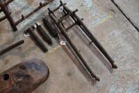 DOUGLAS: A rare Douglas S1/S2 frame number CF 757, believed 1921-1925 and possibly a Brooklands racing frame, 500 or 750 OHV with original tank suitable for template, forks, handlebars and springs [Sydney] - 20