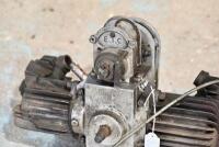 DOUGLAS: A 2 3/4 HP Douglas motor stamped '66019', together with hand lever and magneto [Sydney] - 2