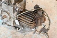 DOUGLAS: A 2 3/4 HP Douglas motor stamped '66019', together with hand lever and magneto [Sydney] - 4