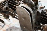 DOUGLAS: A 2 3/4 HP Douglas motor stamped '66019', together with hand lever and magneto [Sydney] - 7