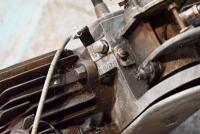 DOUGLAS: A 2 3/4 HP Douglas motor stamped '66019', together with hand lever and magneto [Sydney] - 8