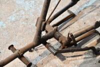 FRAME: A circa 1948-1952 unidentified British&nbsp;plunger frame with some attachments, stamped 'TS 422' [Sydney] - 7