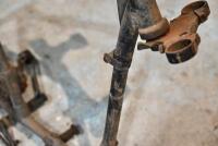 FRAME: A circa 1948-1952 unidentified British&nbsp;plunger frame with some attachments, stamped 'TS 422' [Sydney] - 9