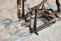 FRAME: A circa 1948-1952 unidentified British&nbsp;plunger frame with some attachments, stamped 'TS 422' [Sydney] - 10