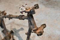 FRAME: A circa 1948-1952 unidentified British&nbsp;plunger frame with some attachments, stamped 'TS 422' [Sydney] - 11