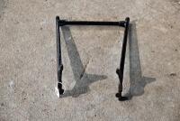 AJS: A rigid rear stand, believed to be from a circa 1940s-1950s AJS or Matchless [Sydney]
