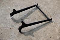 AJS: A rigid rear stand, believed to be from a circa 1940s-1950s AJS or Matchless [Sydney] - 3
