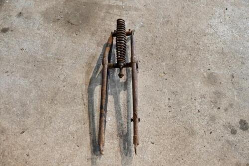 205 · BSA: A BSA M20 front fork blade with spring [Sydney]