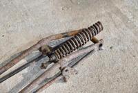 BSA: A&nbsp;BSA M20 front fork blade with spring [Sydney] - 2