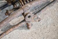 BSA: A&nbsp;BSA M20 front fork blade with spring [Sydney] - 3