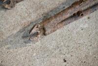 BSA: A&nbsp;BSA M20 front fork blade with spring [Sydney] - 6