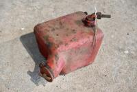 NORTON: A 1930s Norton oil tank complete with cap and valve [Sydney]