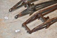 BSA: Two&nbsp;BSA M20 front fork blades [Sydney] - 5