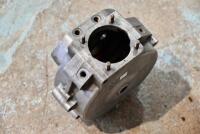 NORTON: A collection of 1920s Norton alloy engine parts, with one 500 case '42269'&nbsp;fitted with oil pump and timing cover, in good condition, other other 500 '37592' with reproduction outer&nbsp;and inner&nbsp;timing cover, plus late 1920s timing cover and original - 4