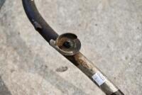 HANDLE BARS: An early teens pair of handle bars, possibly Rover, goose neck cut [Sydney] - 3