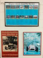 HISTORIC RACING: Three poster relating to historic motorsport